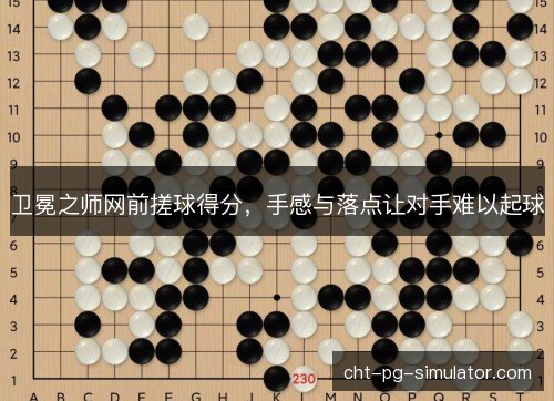 卫冕之师网前搓球得分，手感与落点让对手难以起球